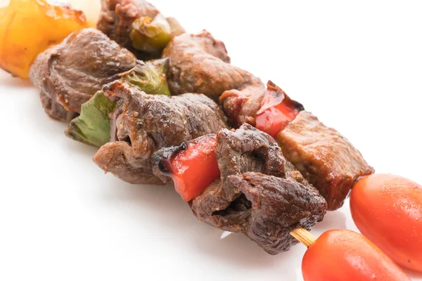 Grilled beef bbq stick — Stock Photo, Image