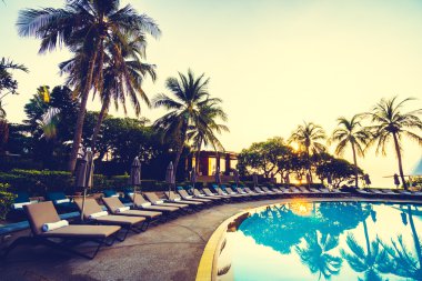 güzel bir Yüzme Havuzu