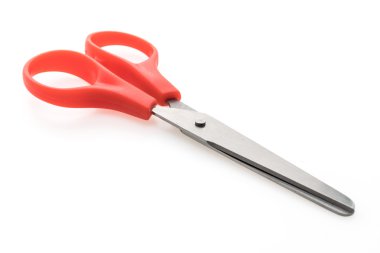 Plastik renkli makas