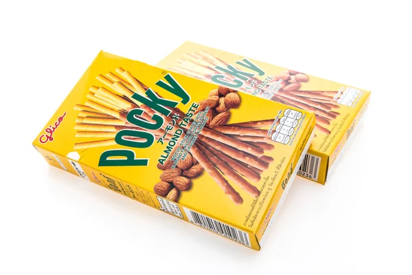 Nombre de la caja de galletas Pocky — Foto de Stock