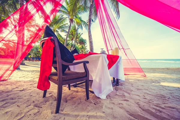 stock image Romantic dinner setting