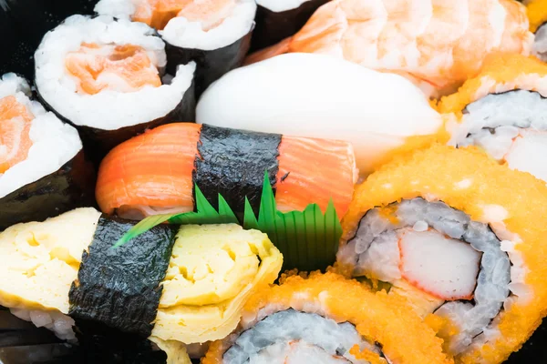 Owoce morza sushi Japoński żywności stylu — Zdjęcie stockowe