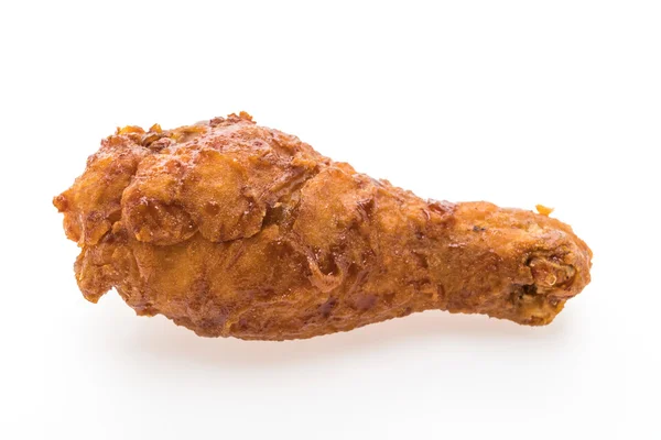 Fried chicken on white background — Stock Photo, Image