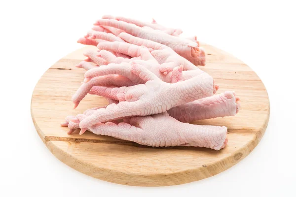 Raw fresh chicken feet — Stock Photo, Image