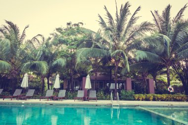 Güzel lüks Açık Yüzme Havuzu