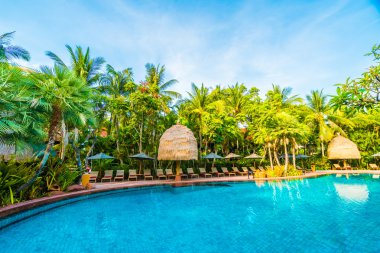 Güzel lüks Açık Yüzme Havuzu