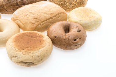 Ekmek ve pastane izole