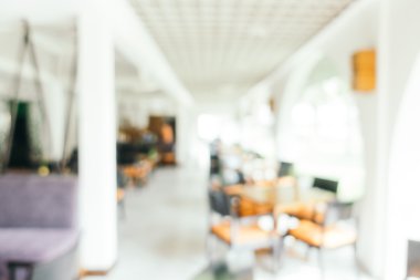 Otel lobisinde bulanıklık