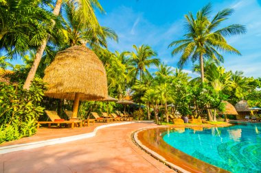 Güzel lüks Açık Yüzme Havuzu