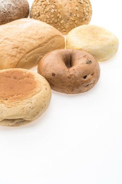 Ekmek ve pastane izole