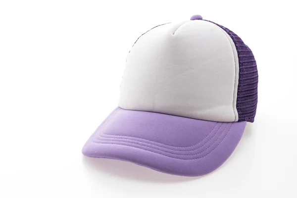 白い背景の上の野球帽 — ストック写真