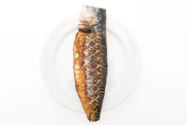 Grilovaná ryba saba — Stock fotografie