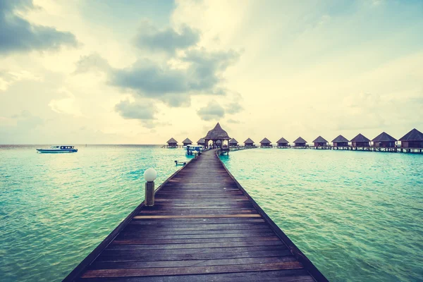 Güzel Maldivler ada