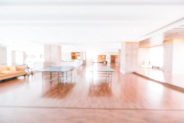 Otel lobisinde bulanıklık