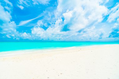 Güzel tropikal plaj 