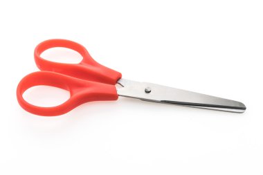 plastik renkli makas