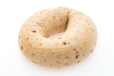 ekmek beyaz arkaplanda