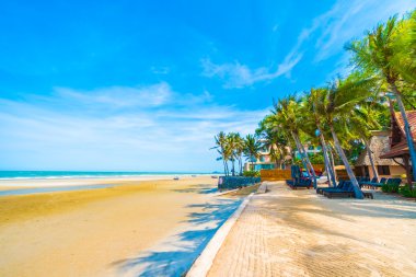 Güzel tropikal plaj 