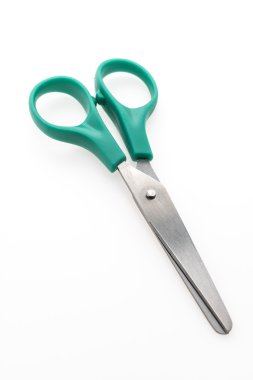 plastik renkli makas