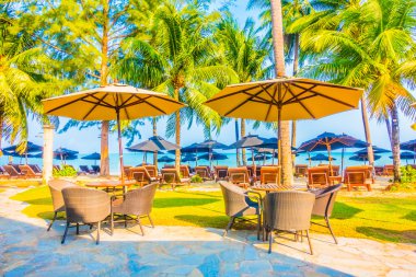 Güzel tropikal plaj 