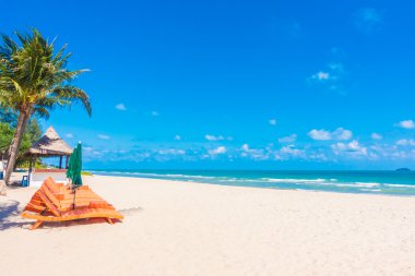 Güzel tropikal plaj 