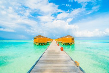 Güzel tropikal plaj 