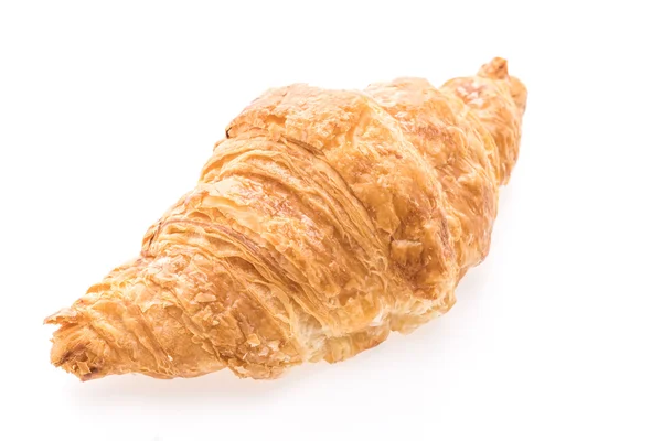 Pão croissant manteiga francesa e padaria — Fotografia de Stock