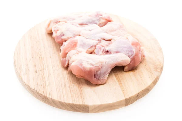 Syrové čerstvé kuřecí stehno — Stock fotografie