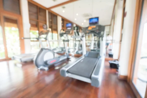 Resumen desenfoque gimnasio y sala de fitness —  Fotos de Stock