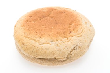 ekmek beyaz arkaplanda