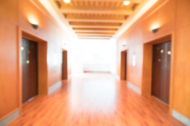 Otel lobisinde bulanıklık