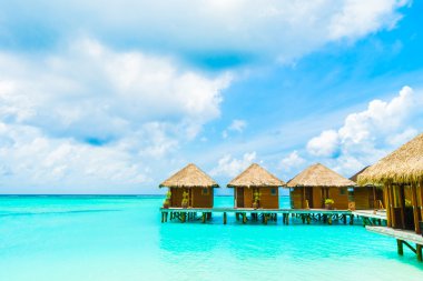 Güzel tropikal plaj 