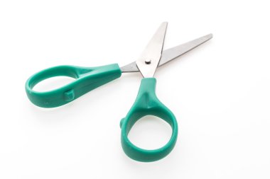 plastik renkli makas