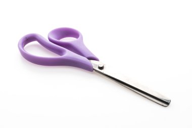 plastik renkli makas