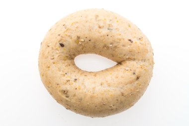 ekmek beyaz arkaplanda