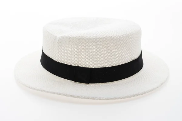 Woman beach hat — Stock Photo, Image