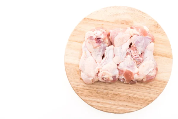 Syrové čerstvé kuřecí stehno — Stock fotografie