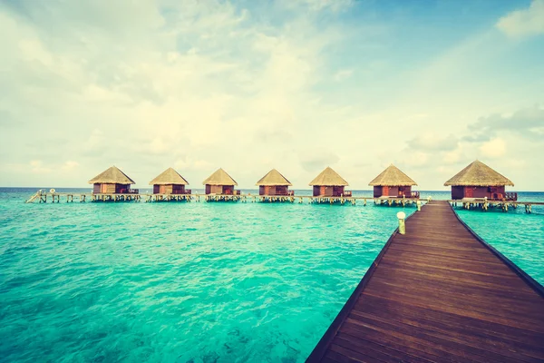 Hermosa isla tropical de Maldivas — Foto de Stock