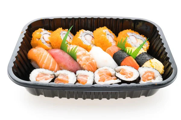 Meeresfrüchte-Sushi japanisch — Stockfoto