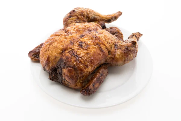 Pečení a grilování kuřecího masa — Stock fotografie