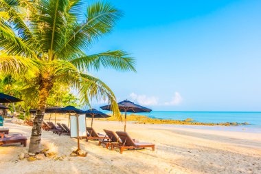 Güzel tropikal plaj 