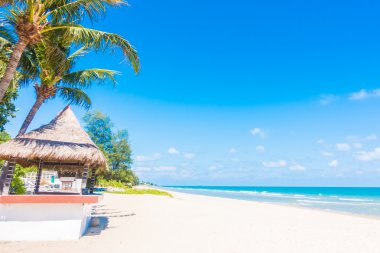 Güzel tropikal plaj 