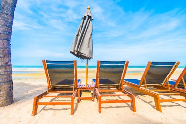 Güzel tropikal plaj 