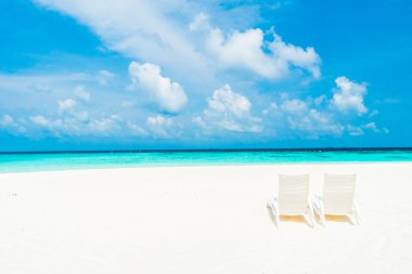 Güzel tropikal plaj 