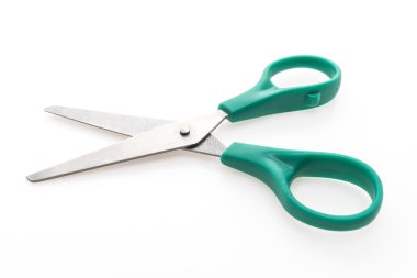 plastik renkli makas