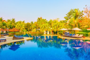 güzel bir Yüzme Havuzu