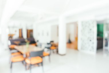 Otel lobisinde bulanıklık