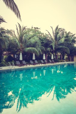 güzel bir Yüzme Havuzu