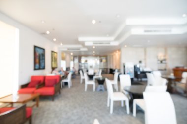 Otel lobisinde bulanıklık