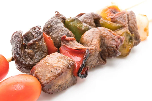 Grilled beef bbq stick — Stock Photo, Image